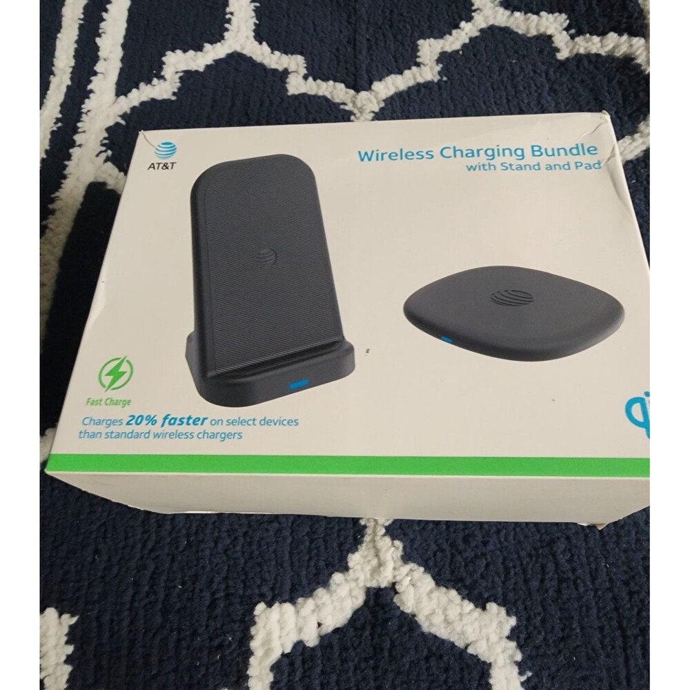 AT&T Wireless Charging Bundle with stand and pad NEW